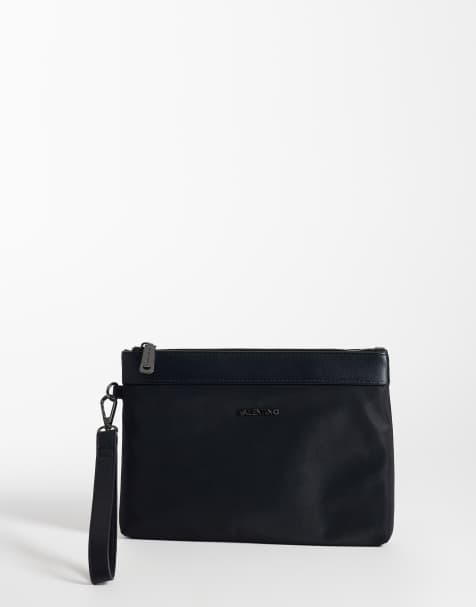 Valentino Irons clutch bag in black - view 1
