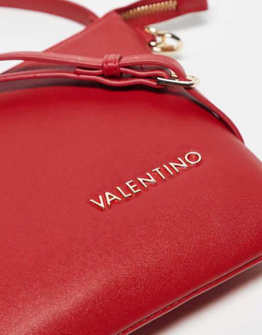 Valentino - Jasmin - Grande pochette à dragonne - Rouge, 2 de 3