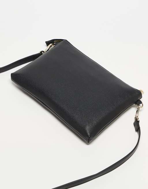 Valentino Jasmin large wristlet clutch bag in black ASOS