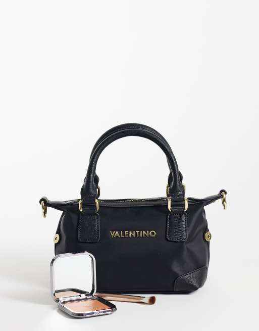 Valentino jenny re nylon tote bag in black, 2 of 4