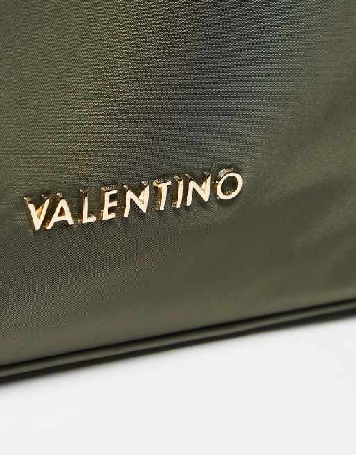 Valentino Jolly Re nylon tote bag in green, 2 of 3
