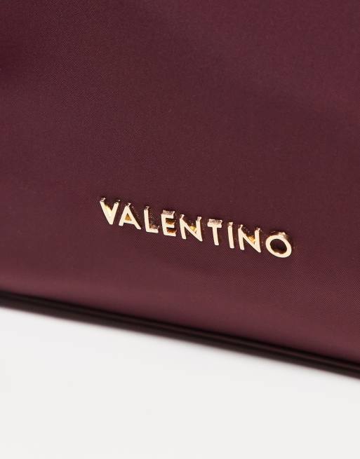 Valentino – Jolly Re – Nylon-Tragetasche in Burgunderrot, 2 von 3