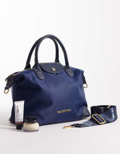 Valentino - Jolly Re - Tote tas van nylon in donkerblauw, 2 van 4
