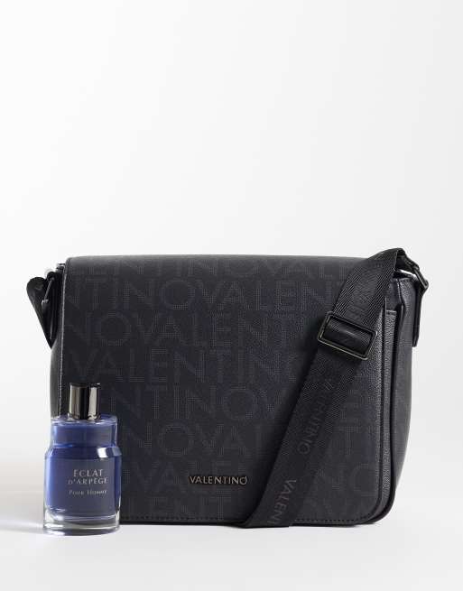 Valentino – King Re – Czarna torebka crossbody z monogramem , 2 z 4