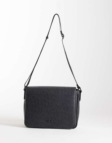 Valentino - King Re - Sort crossbody-taske med monogramprint - view 1