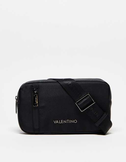 Valentino – Klay – Czarna saszetka na pasku