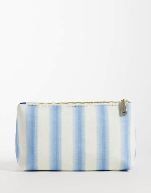 Valentino – Ko Re – Beutel-Clutch in gestreiftem Blau , 4 von 4