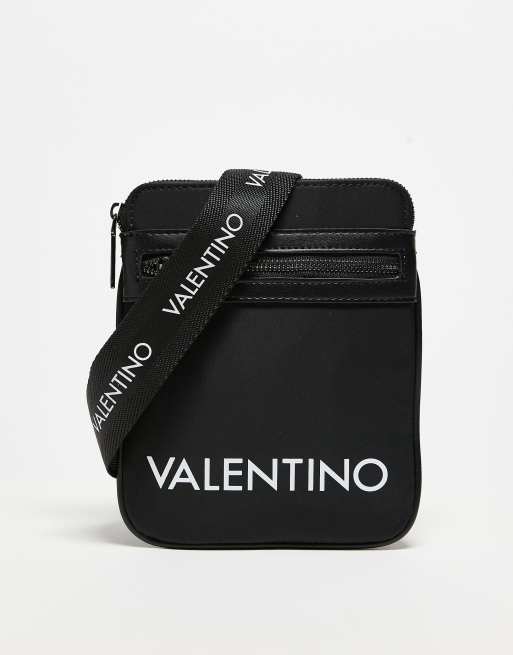 Valentino - Kylo - Sort crossbosy-taske med kontrasterende logo 