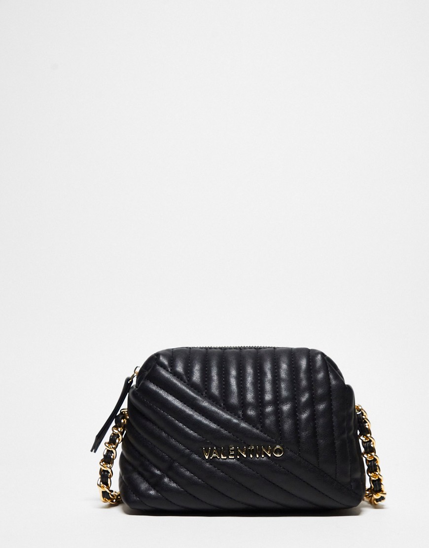Valentino laax re crossbody quilted bag in black