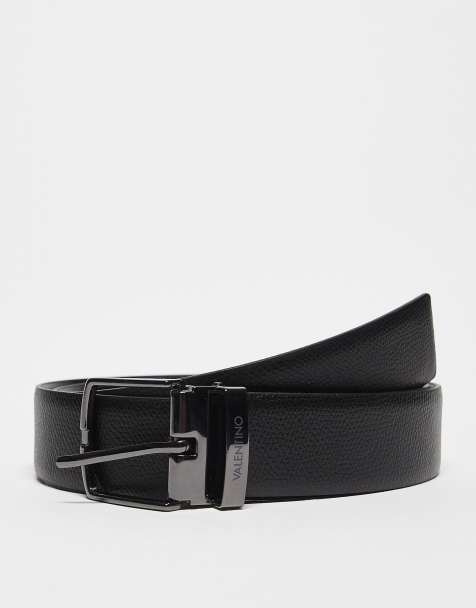 Valentino Litech reversible belt in black and brown - BLACK - view 1