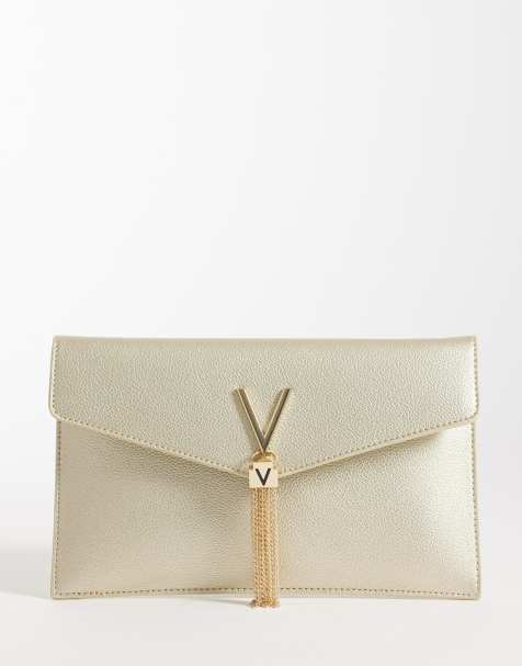 Valentino - Luxe - Pochette a busta color oro - view 1