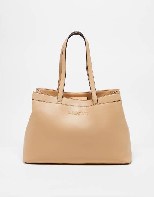 Valentino manhattan shoulder tote bag in beige ASOS