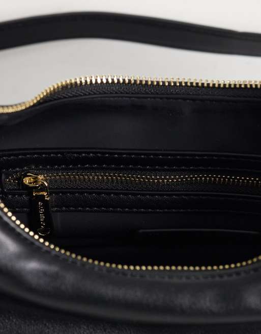 Valentino - Muse - Borsa a mano morbida nera, 3 di 4