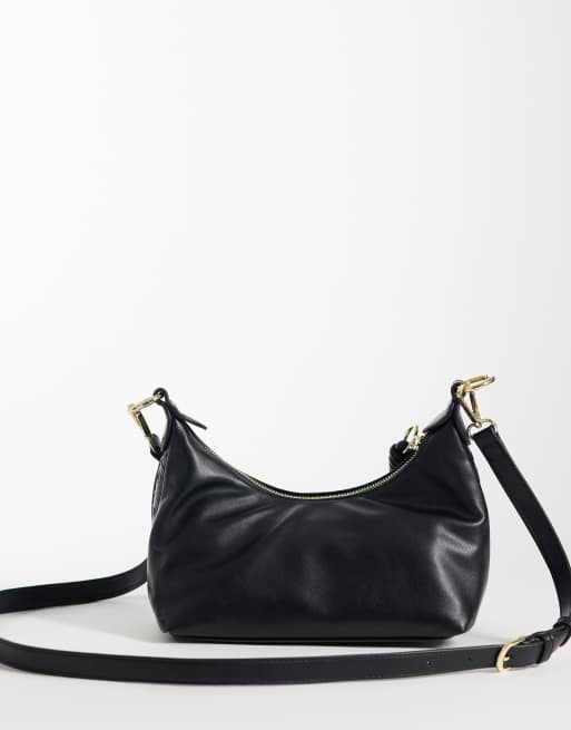 Valentino - Muse - Borsa a mano morbida nera, 4 di 4