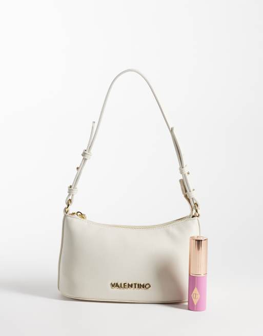 Valentino nivis re schoudertas in crème, 2 van 4