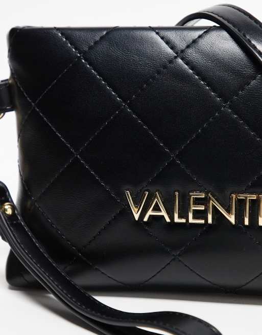 Valentino - Nur Re - Petite pochette matelassée avec dragonne - Noir , 2 de 3