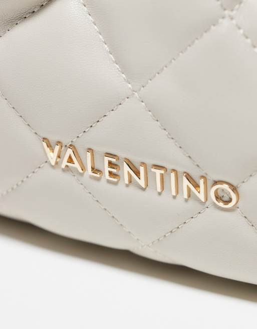 Valentino - Ocarina - Borsa da spalla stile pochette trapuntata écru, 3 di 4