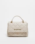 [Valentino Bags] Valentino Ocarina quilted crossbody bag with chain strap in cream-White No Size CREAM