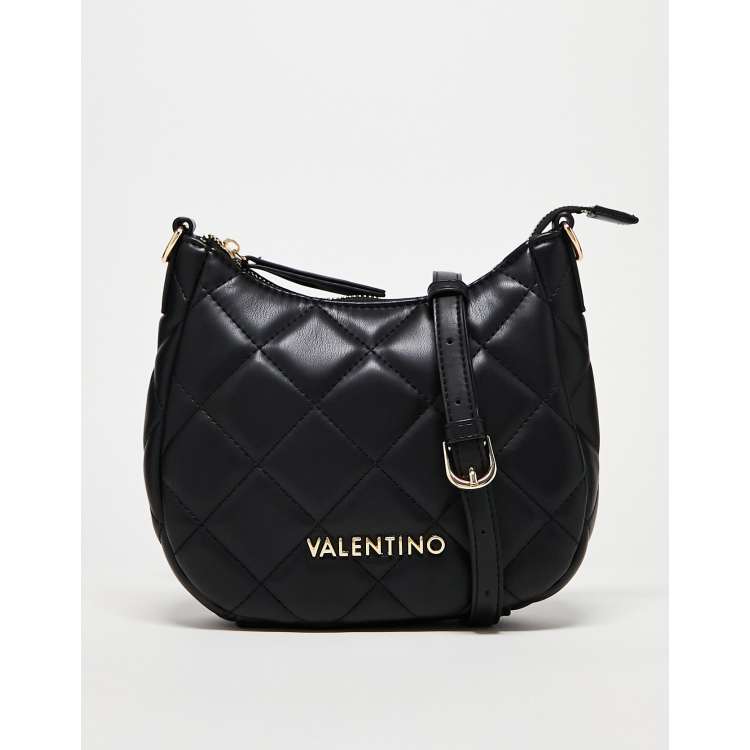 Valentino Ocarina quilted shoulder bag in black