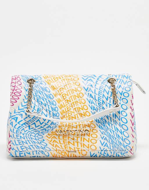 Valentino – Ocean Re – Torebka crossbody w kolorowy wzór z logo