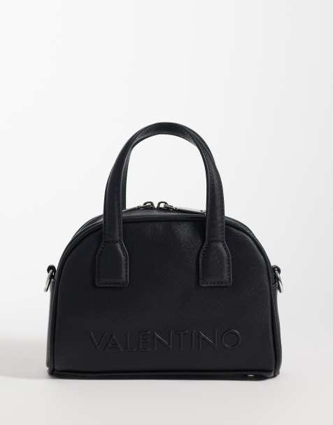 Valentino – Pandia Re – Svart, liten handväska med handtag upptill - view 1