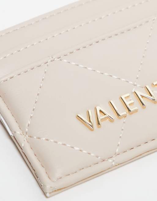 Valentino – Pikowane etui na karty w kolorze ecru, 2 z 3