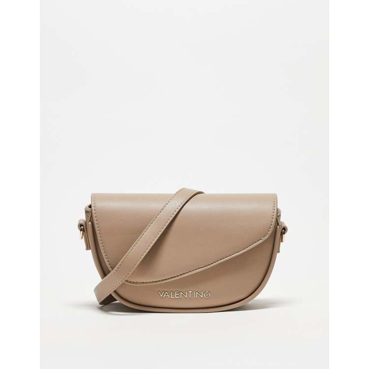 Valentino piper crossbody asymmetric bag in beige | ASOS