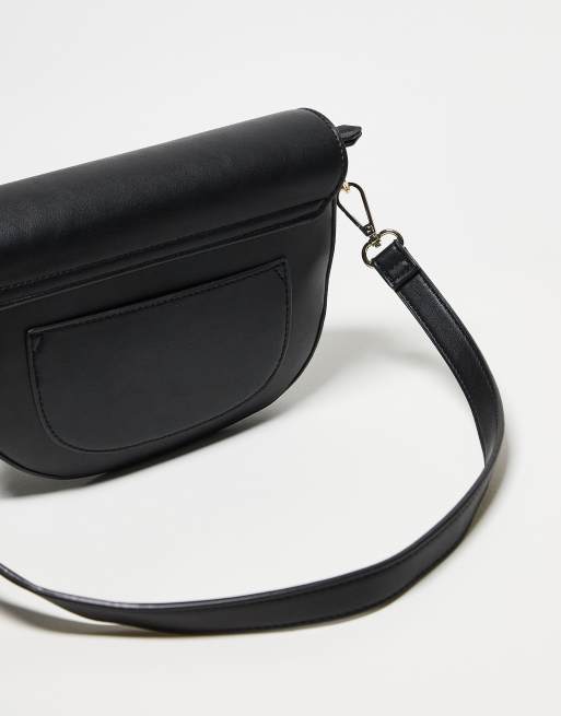 Valentino piper crossbody asymmetric bag in black | ASOS