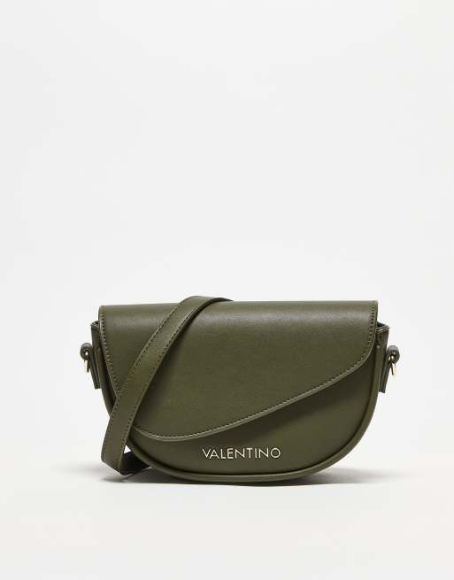 Valentino – Piper – Kakigrön, asymmetrisk axelremsväska 