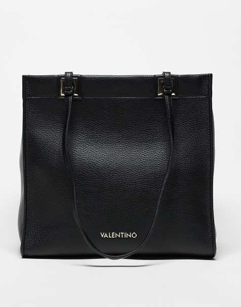 Valentino post re tote shoulder bag in black - view 1