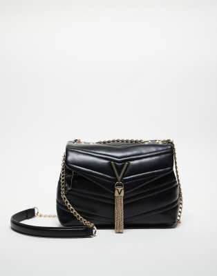 Valentino Bags Valentino privilege quilted shoulder bag in black