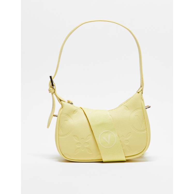 Valentino samba embossed logo shoulder bag with crossbody