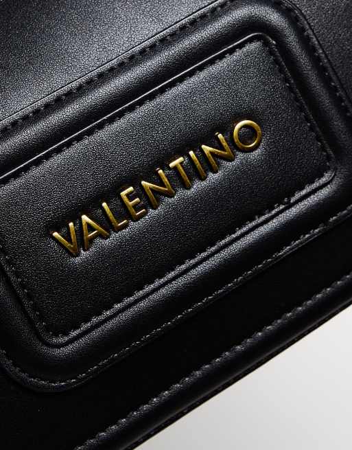Valentino - Snowy - Sort skuldertaske med gylden kæde, 2 af 4