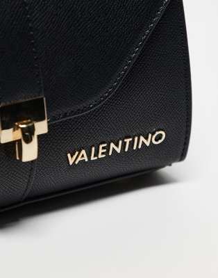 Valentino Sobo buckle detail grab bag in black 