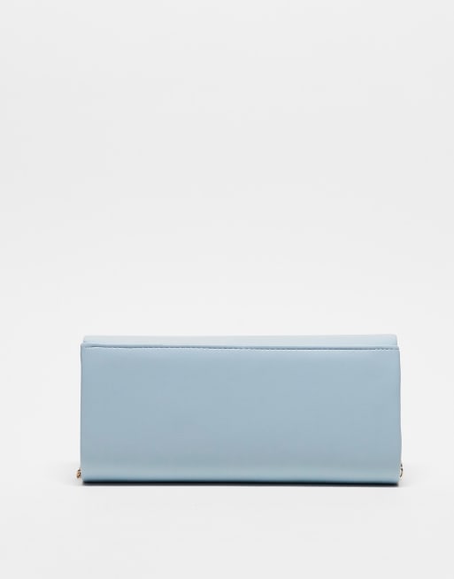 Valentino - Sofie - Pochette minimal blu con tracolla in catenina rimovibile, 3 di 3