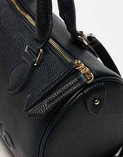 Valentino - Sort bowlingtaske med aftagelig crossbody-rem, 2 af 3