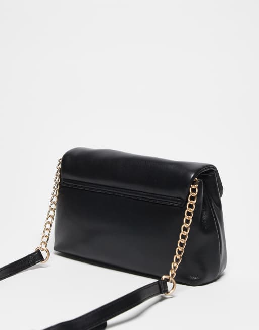 Valentino – Stella – Czarna torebka crossbody z klapką, 3 z 3
