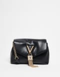 [Valentino] Valentino Stella pillow flapover crossbody bag in black No Size BLACK