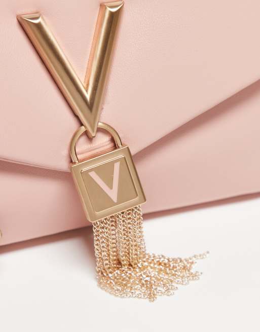 Valentino Stella pillow flapover crossbody bag in pale pink  - LPINK, 2 of 3
