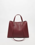 [Valentino Bags] Valentino Stereo RE shopper tote bag in burgundy-Red No Size Burgundy