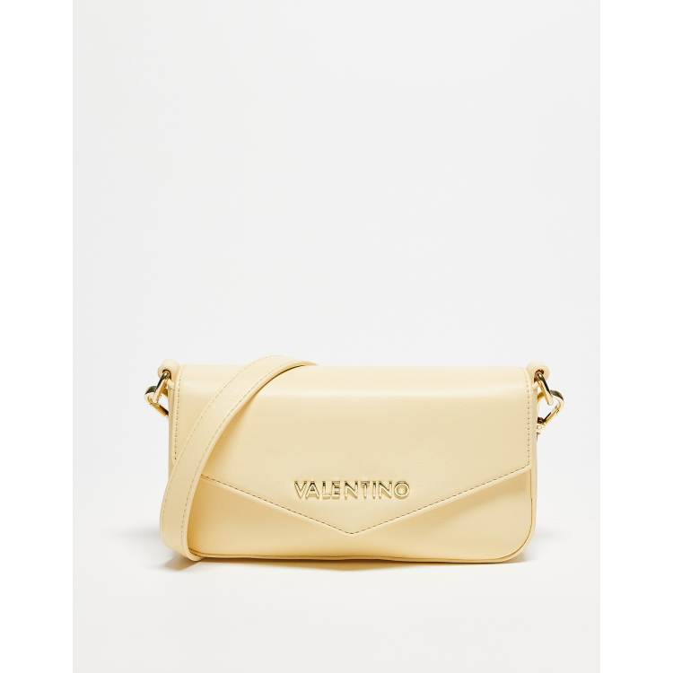Valentino sunshine envelope crossbody bag in pale yellow | ASOS