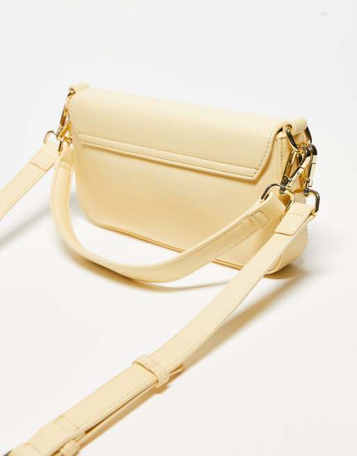 Valentino sunshine envelope crossbody bag in pale yellow , 3 of 3