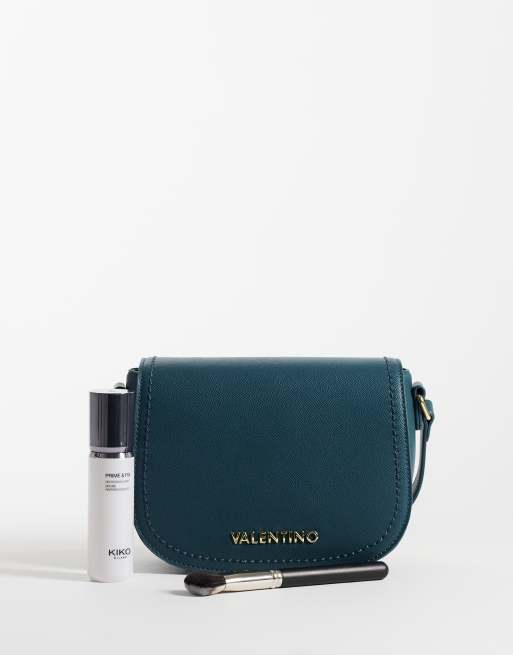 Valentino super saddle crossbody bag in deep teal, 2 of 4