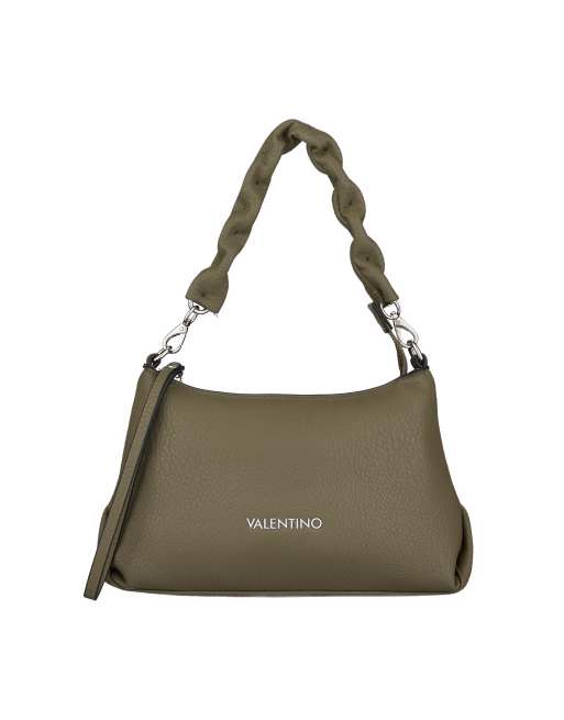 Valentino – Thalami RE – Torebka na ramię z paskiem crossbody w kolorze khaki