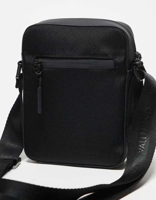 Valentino - Tron - Borsa a tracolla grande nera , 2 di 3