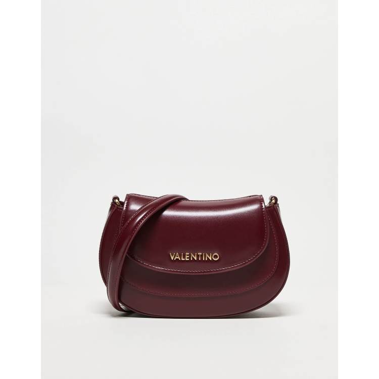 Valentino type re shoulder bag in burgundy ASOS