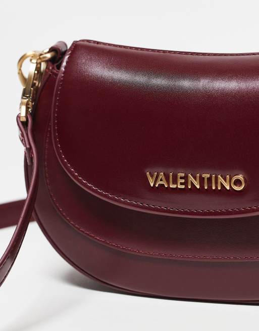 Valentino type re shoulder bag in burgundy ASOS
