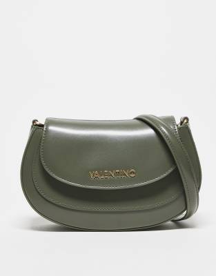 Valentino type re shoulder bag in khaki-Green