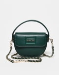 [Valentino] Valentino Wannabe crossbody bag with top handle in dark green No Size Dark green