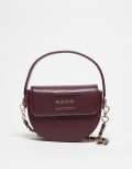 [Valentino] Valentino Wannabe Re crossbody bag with top handle in deep burgundy-Red No Size BURGUNDY